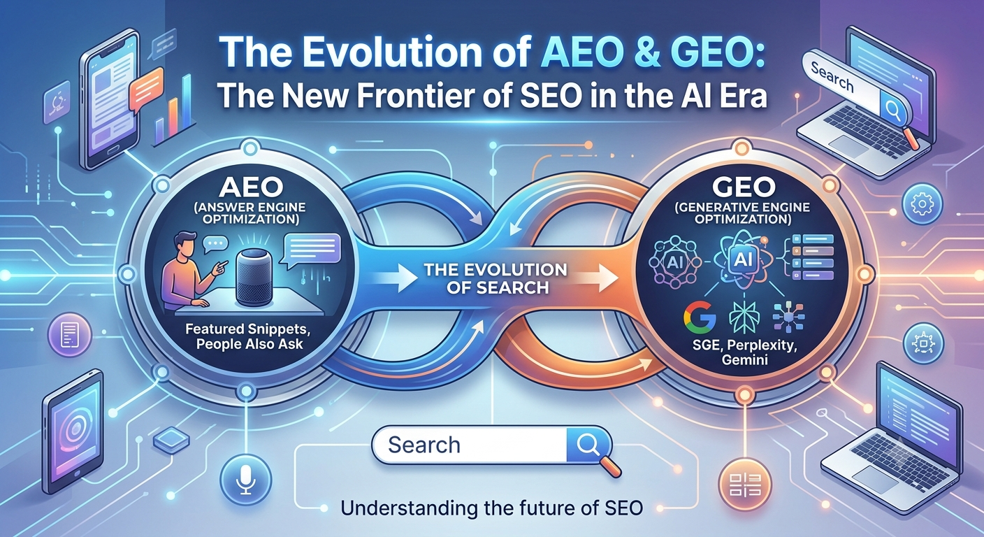 The Evolution of AEO & GEO: The New Frontier of SEO in the AI Era